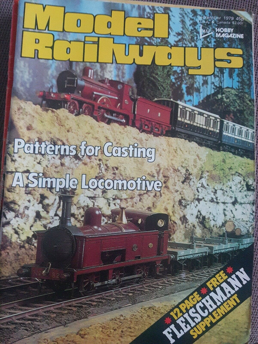 Model Railways Magazine September 1979   VERY GOOD CONDITION.