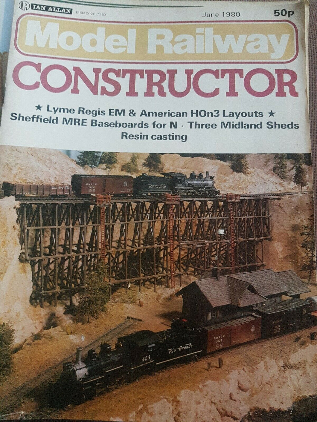 Model Railway Constructor Magazine Ian Allan. June 1980