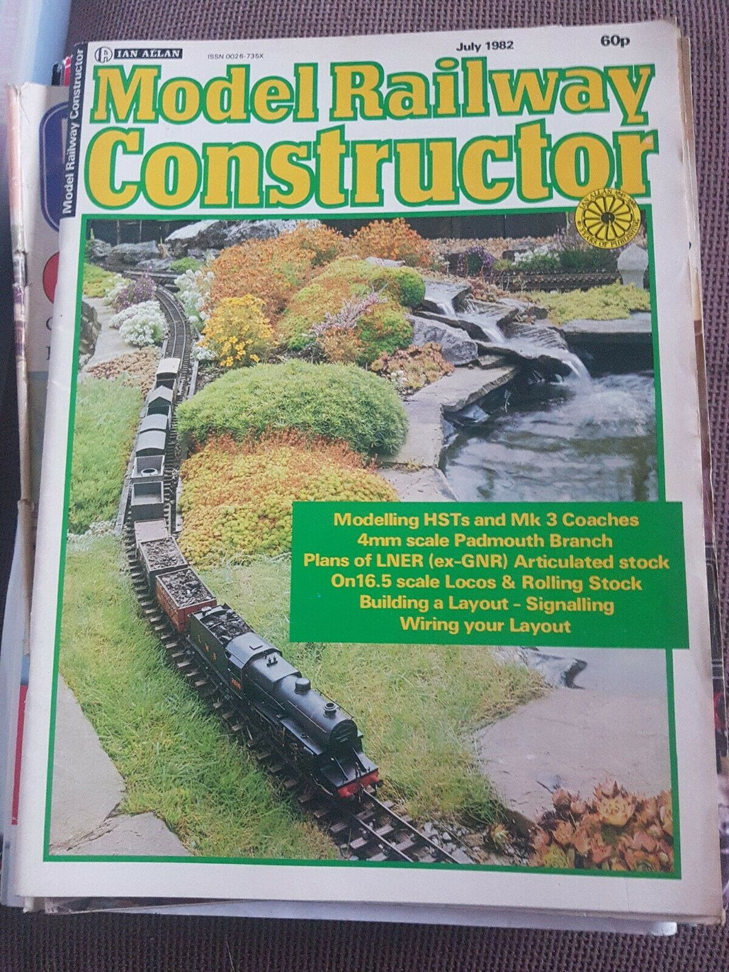 Model Railway Constructor Magazine Ian Allan. JULY 1982