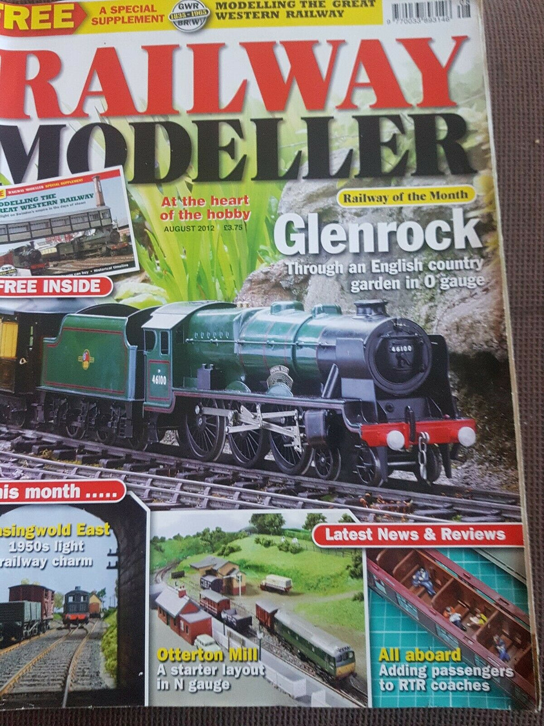 Railway modeller magazine August 2012