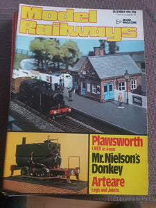 Model Railways Magazine December 1981   VERY GOOD CONDITION.