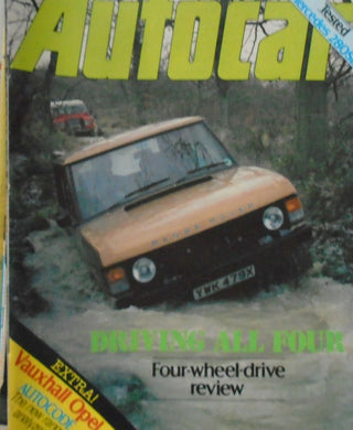 AUTOCAR 19 FEBRUARY 1983, RANGE ROVER, VAUXHALL OPEL.