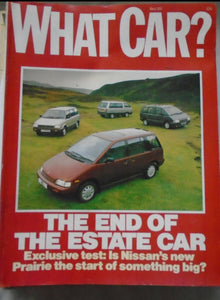 What Car? MARCH 1989 7 SEATER SPECIAL
