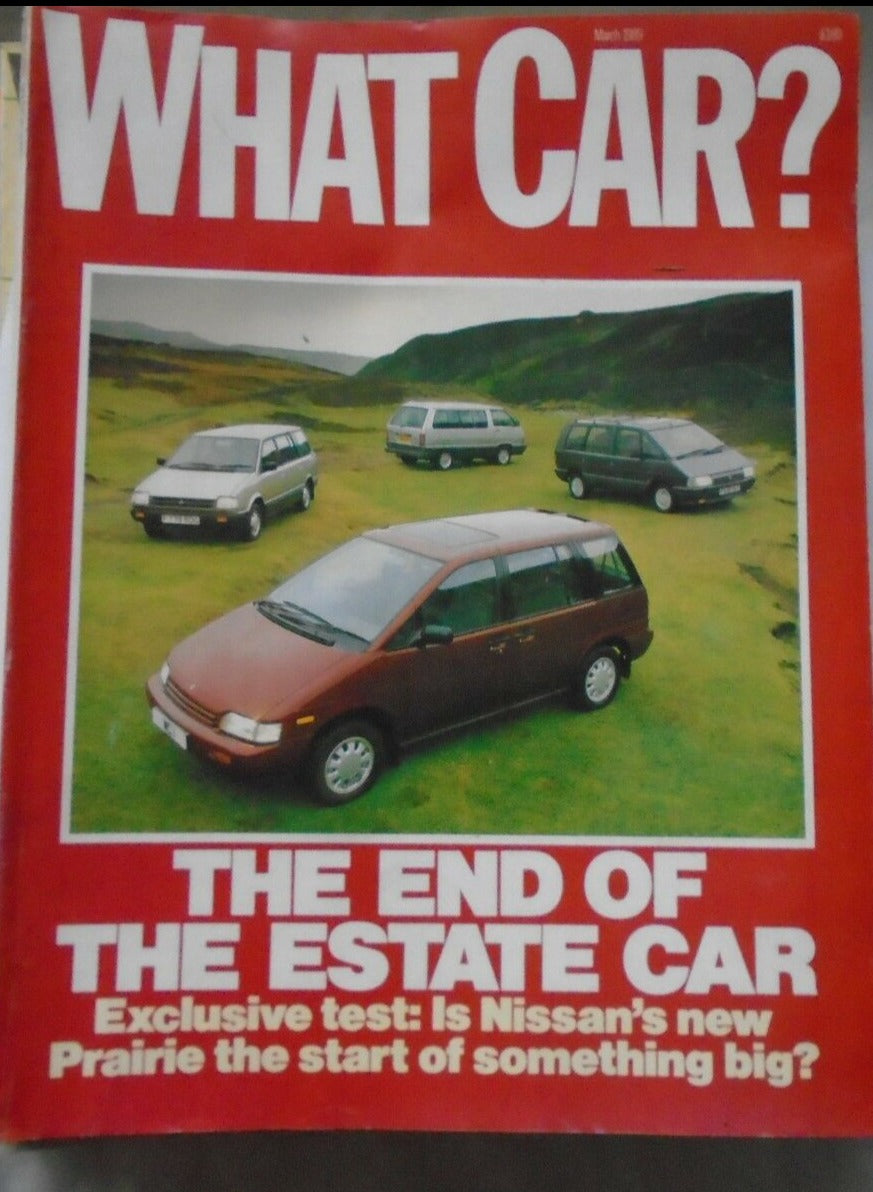What Car? MARCH 1989 7 SEATER SPECIAL
