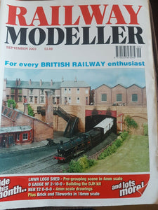 Railway modeller magazine September 2003