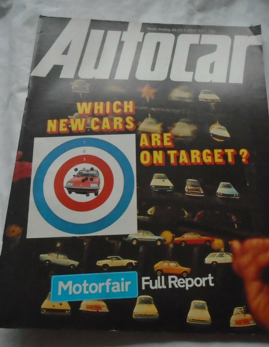 AUTOCAR 29 OCTOBER 1977 - CAVALIER - WHICH CARS ARE ON TARGET
