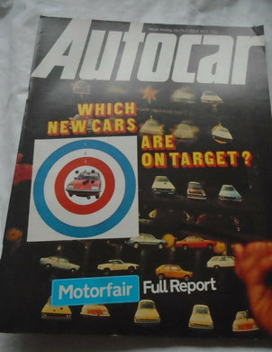 AUTOCAR 29 OCTOBER 1977 - CAVALIER - WHICH CARS ARE ON TARGET