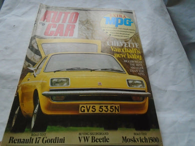 AUTOCAR 15 MARCH 1975.
