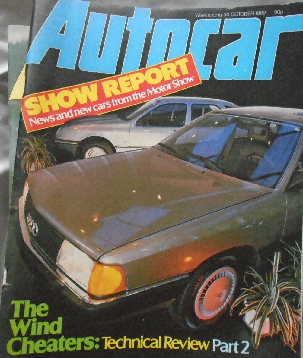 AUTOCAR 30 OCTOBER 1982. SHOW REPORT. MOTOR SHOW.
