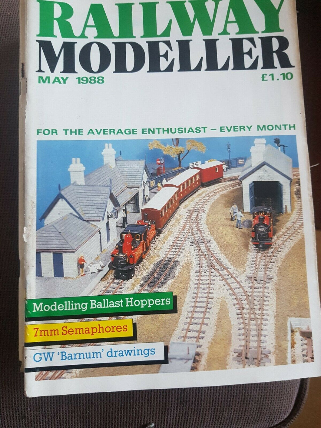Railway modeller magazine May 1988