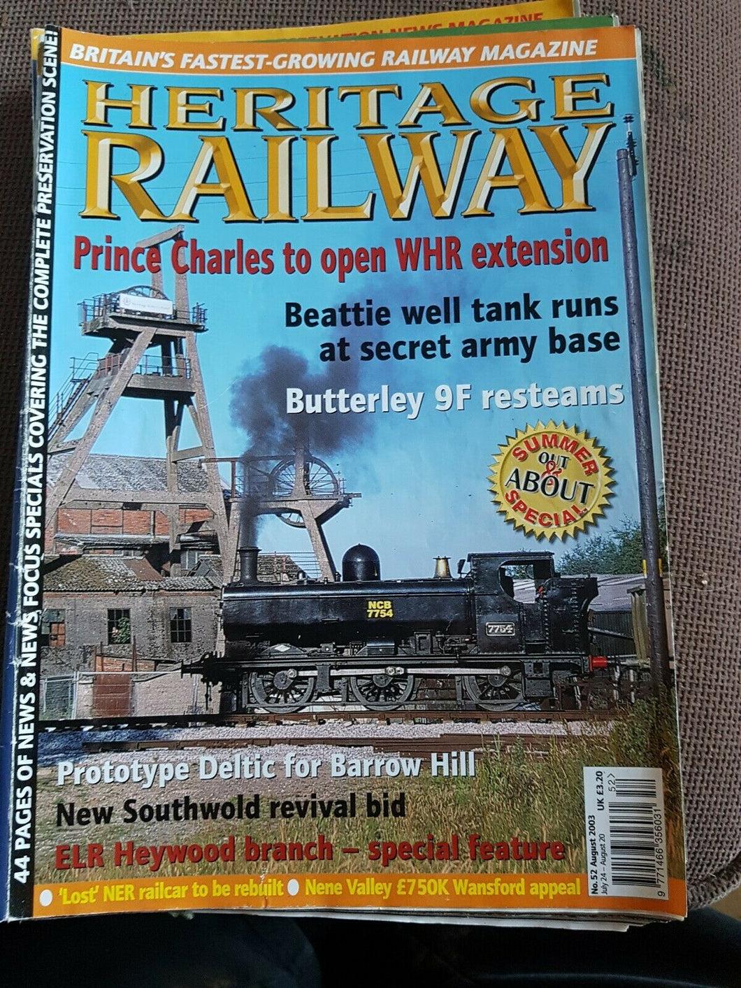 Heritage Railway Magazine No 52 August 2003