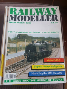Railway modeller magazine November 1990