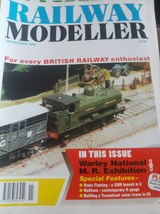 Railway modeller magazine November 1998