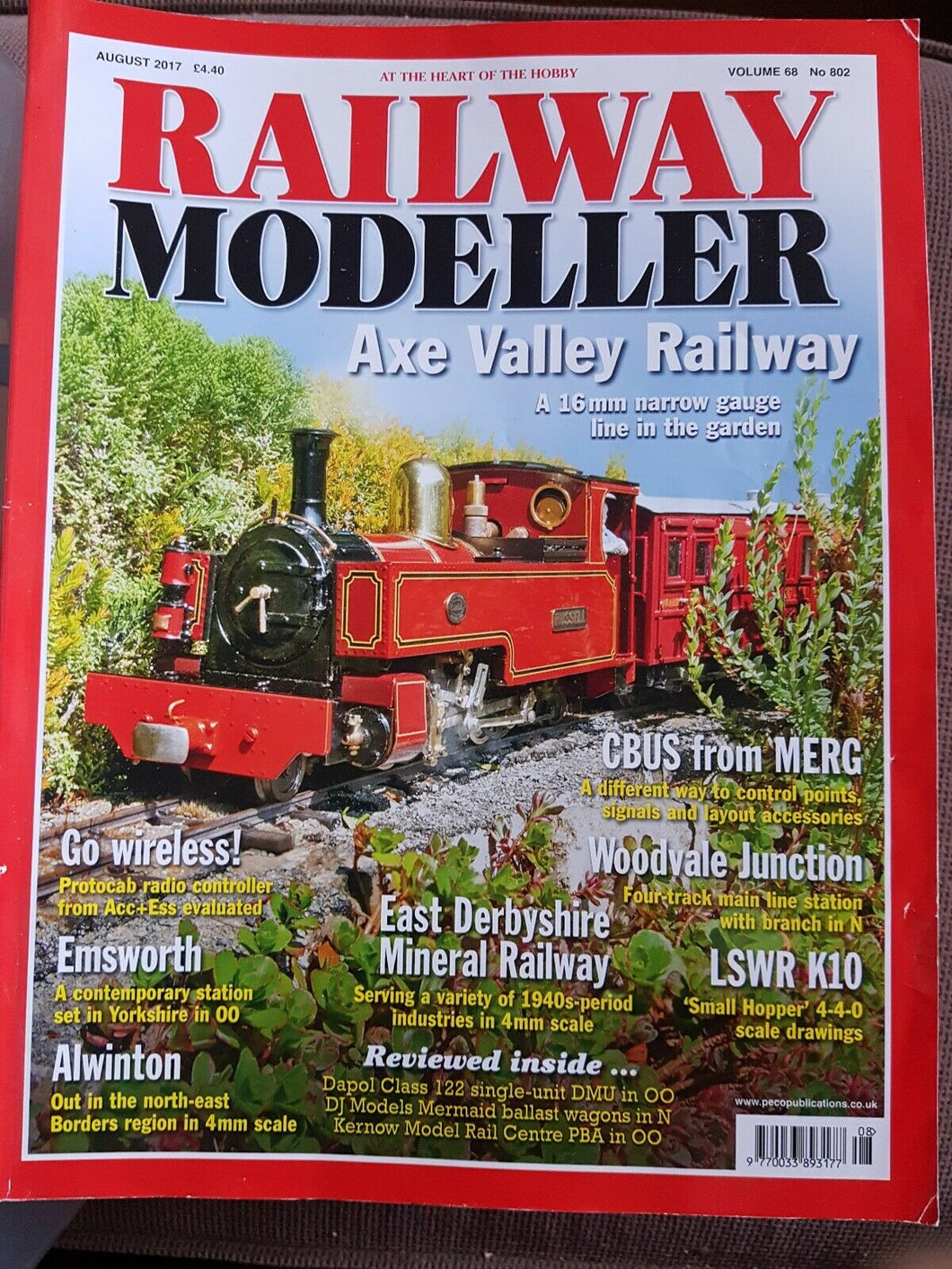 RAILWAY Modeller Magazine August 2017
