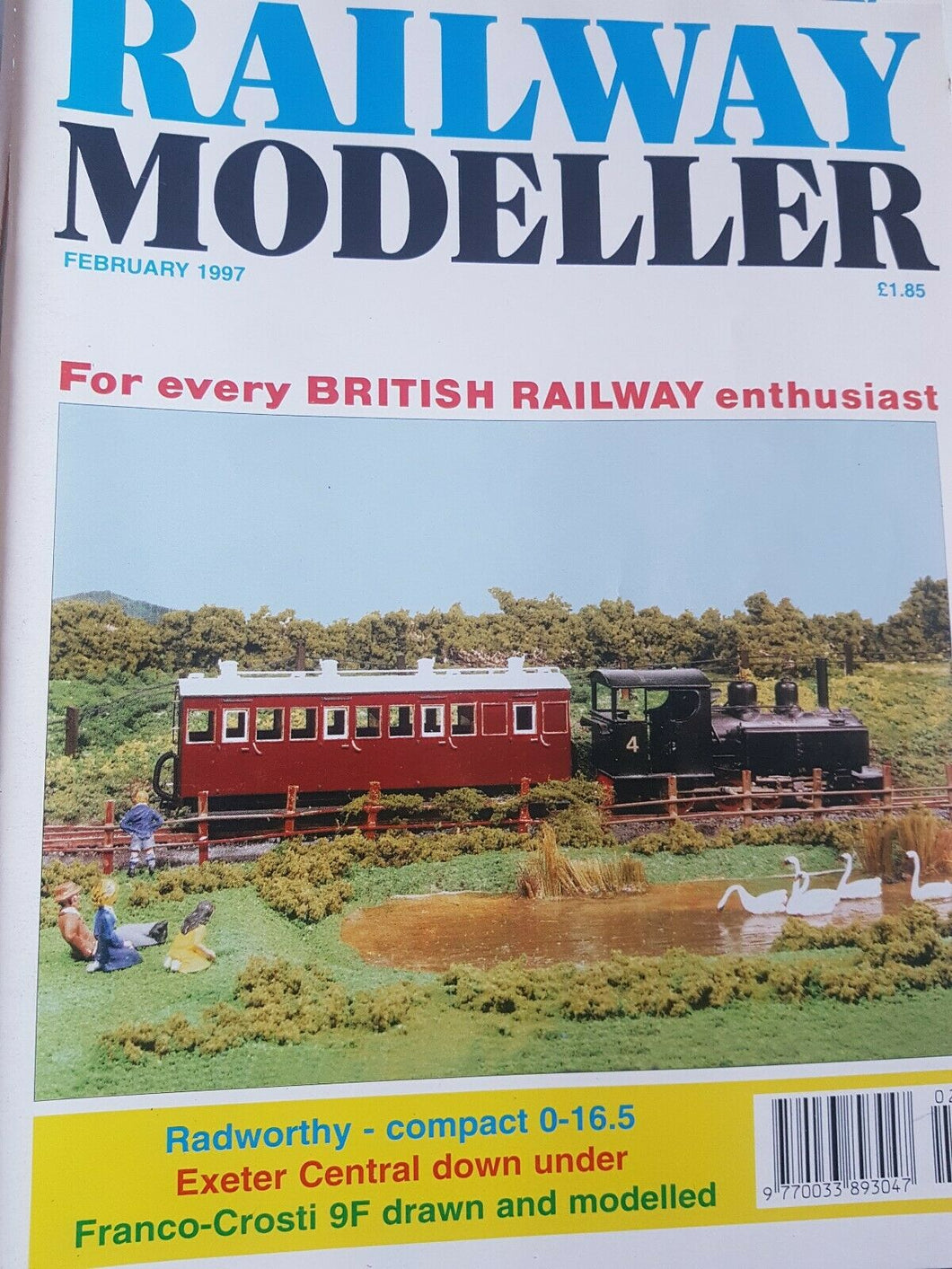 Railway modeller magazine February 1997