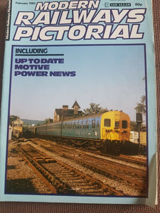 MODERN RAILWAYS PICTORIAL Magazine. IAN ALLAN. FEBRUARY 1982