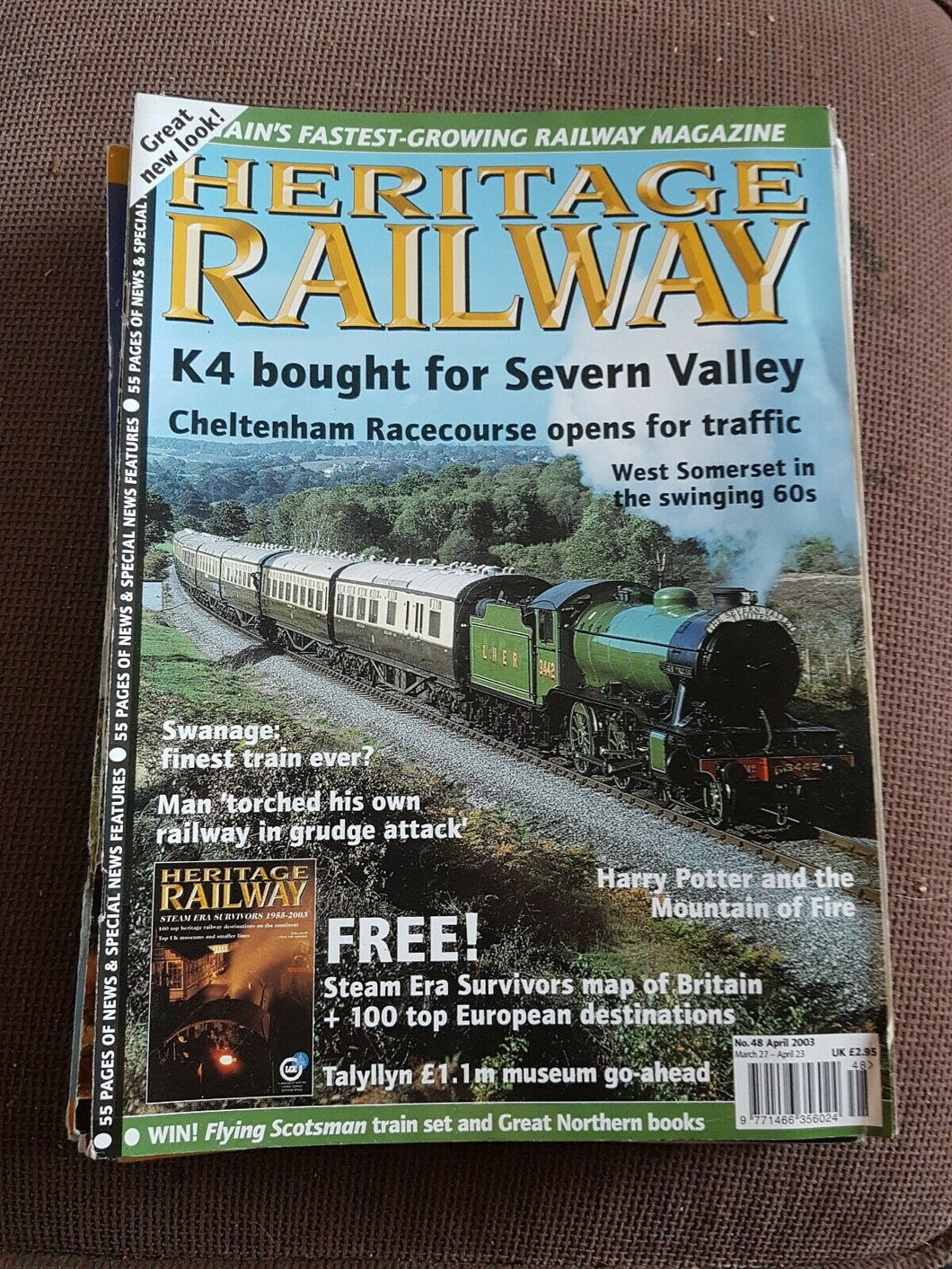 Heritage Railway Magazine No 48 April 2003