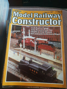 Model Railway Constructor Magazine Ian Allan. NOVEMBER 1983