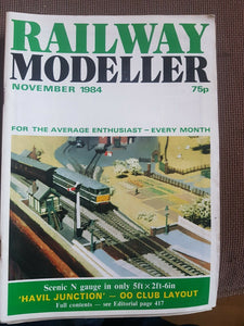 Railway modeller magazine November 1984