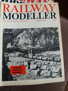RAILWAY Modeller Magazine August 1971