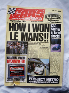Cars and car conversions September 1981 Ford cvh engine project Metro Renault 5