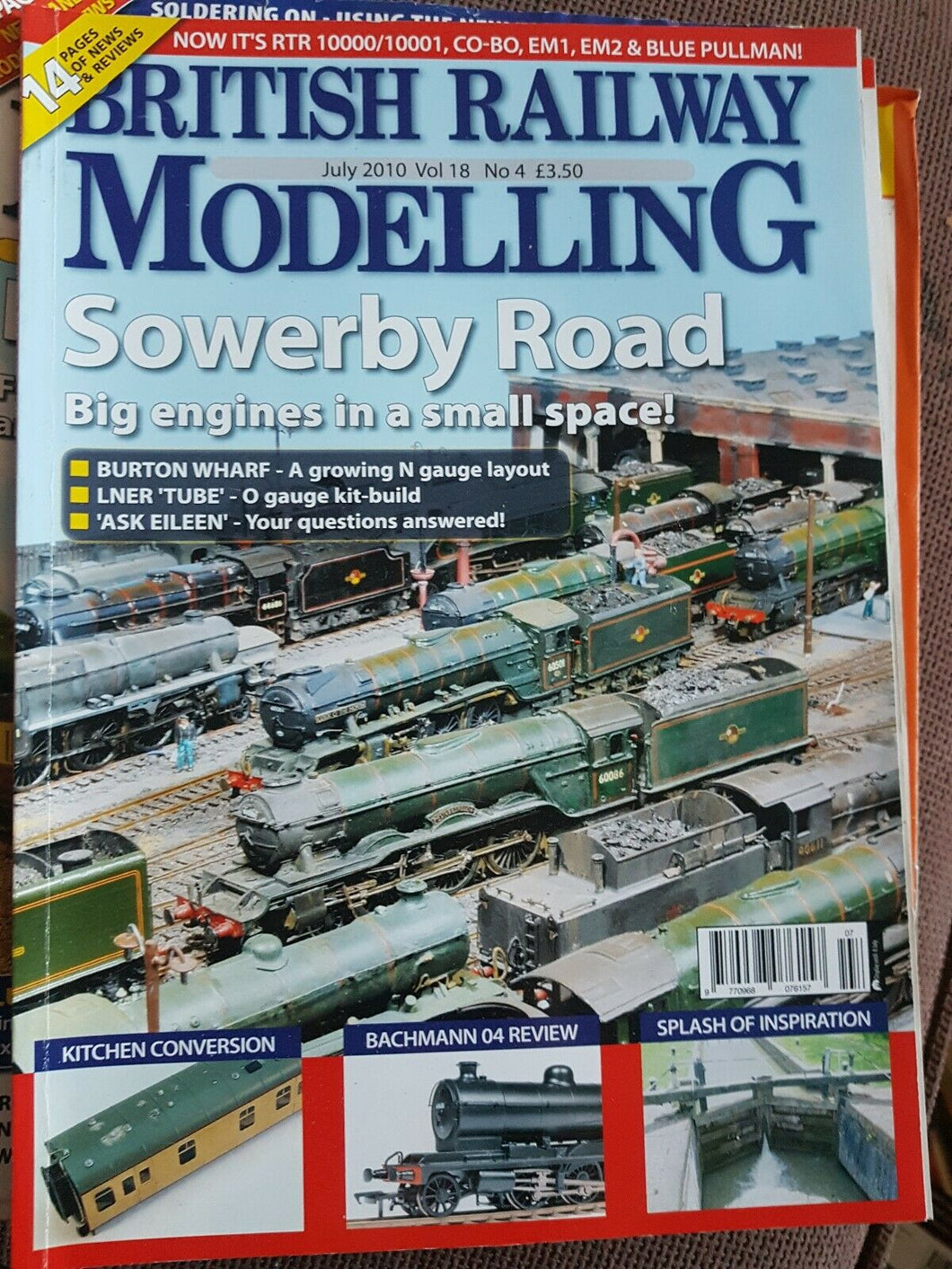 BRITISH RAILWAY MODELLING Magazine July 2010