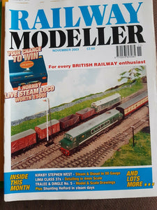 RAILWAY MODELLER Magazine November 2003 Vol 54