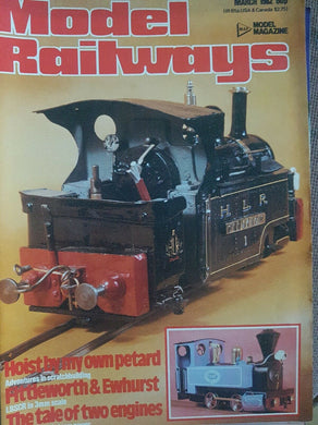 Model Railways Magazine - March 1982. VERY GOOD CONDITION.