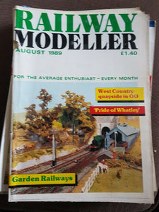 Railway modeller magazine August 1989