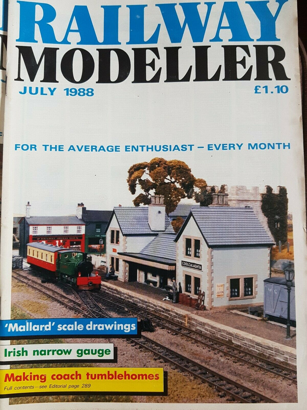 RAILWAY Modeller Magazine July 1988.