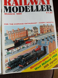 RAILWAY Modeller Magazine March 1989
