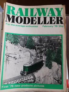 RAILWAY Modeller Magazine February 1976