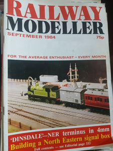 Railway modeller magazine September 1984