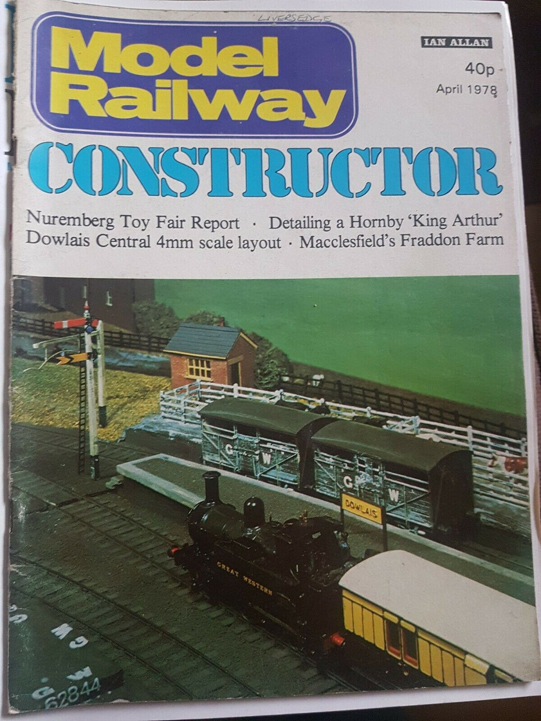 Model Railway Constructor Magazine Ian Allan. APRIL 1978