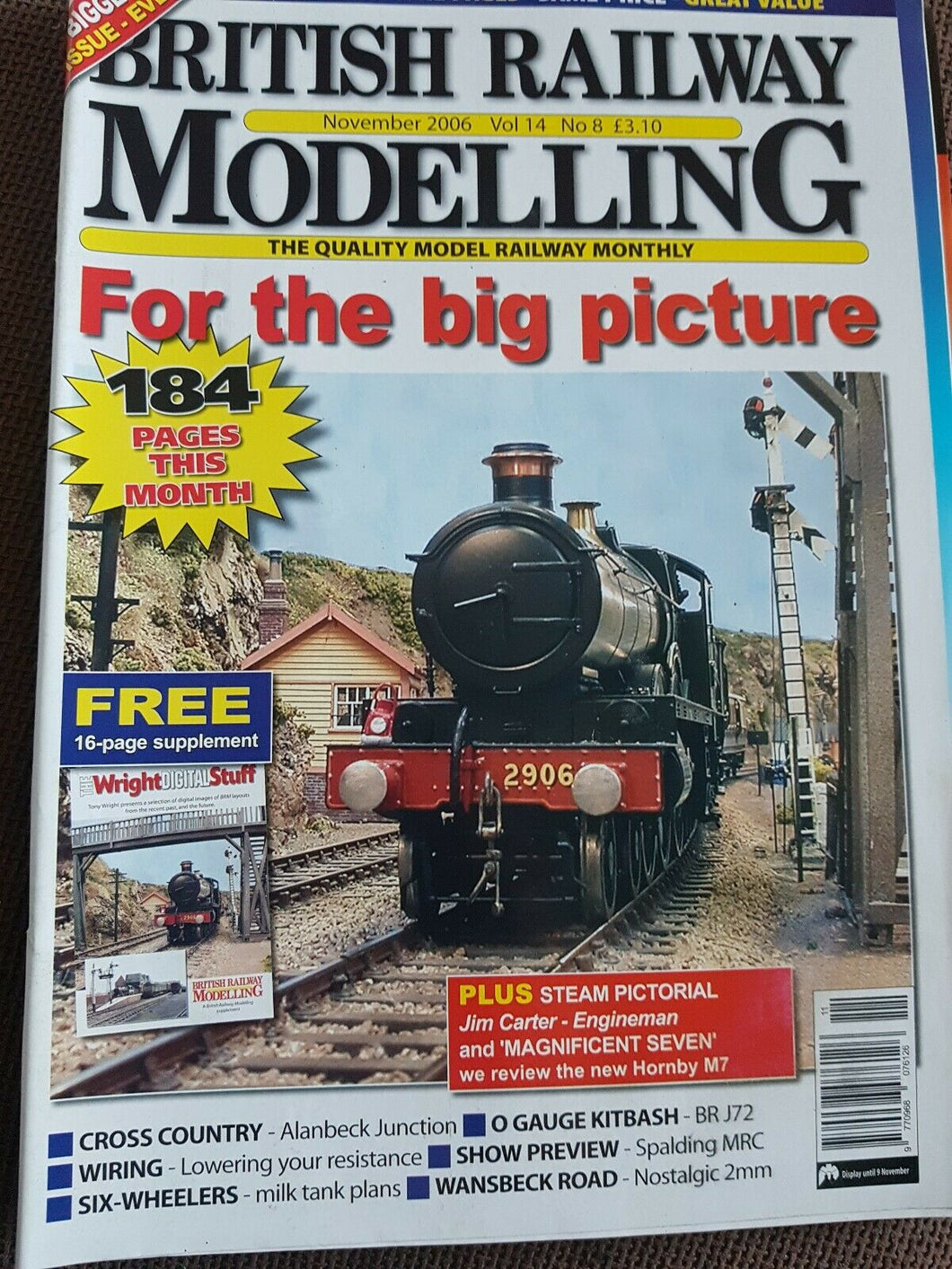 BRITISH RAILWAY MODELLING Magazine November 2006