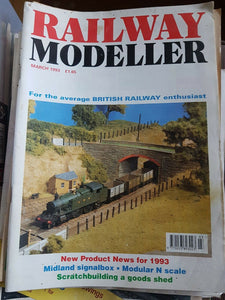 RAILWAY Modeller Magazine March 1993