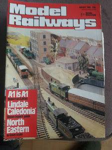 Model Railways Magazine - August 1981 VERY GOOD CONDITION.