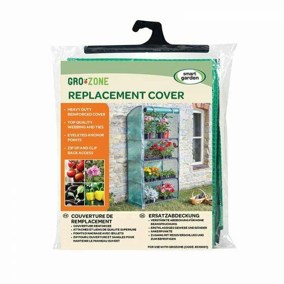 GroZone (Original)  Grow House Greenhouse - Replacement Cover - Smart Garden - 170cm x 80cm x 50cm