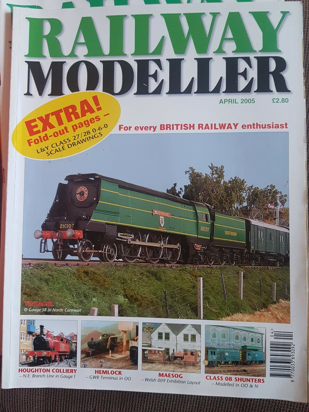 Railway modeller magazine April 2005