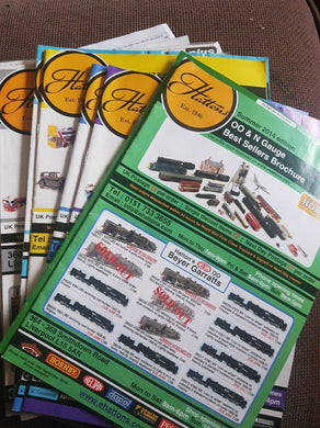 Hattons OO gauge brochures job lot 2014 mainly.