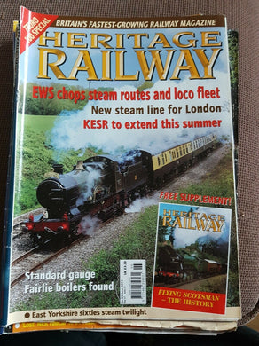 Heritage Railway Magazine No 62 June 2004