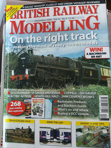 BRITISH RAILWAY MODELLING Magazine December 2008