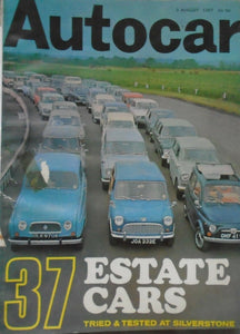 AUTOCAR 3 August - 1967 37 ESTATE CARS, VIVA, ABARTH, 500 MILE RACE, BRM