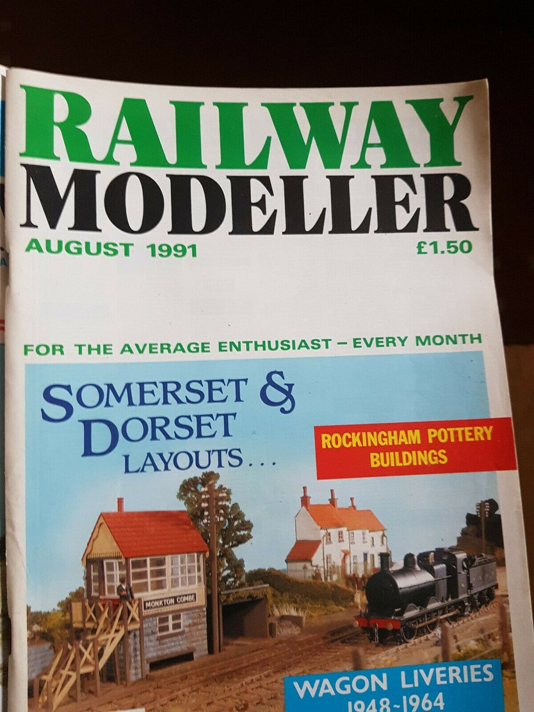 Railway modeller August 1991