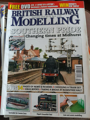 BRITISH RAILWAY MODELLING Magazine December 2010