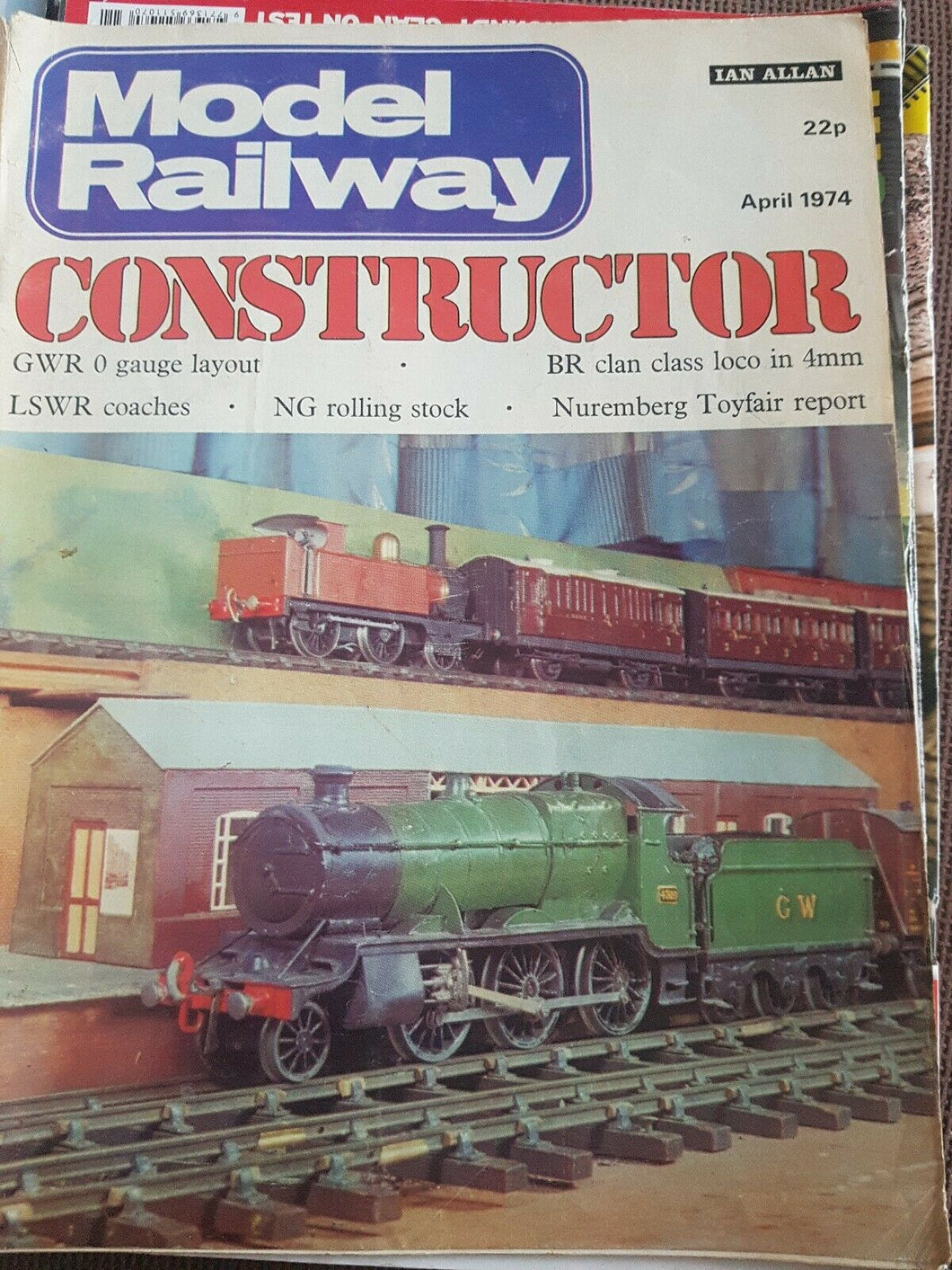 Model Railway Constructor Magazine Ian Allan. APRIL 1974