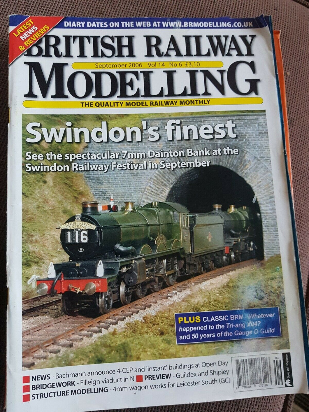 BRITISH RAILWAY MODELLING Magazine September 2006