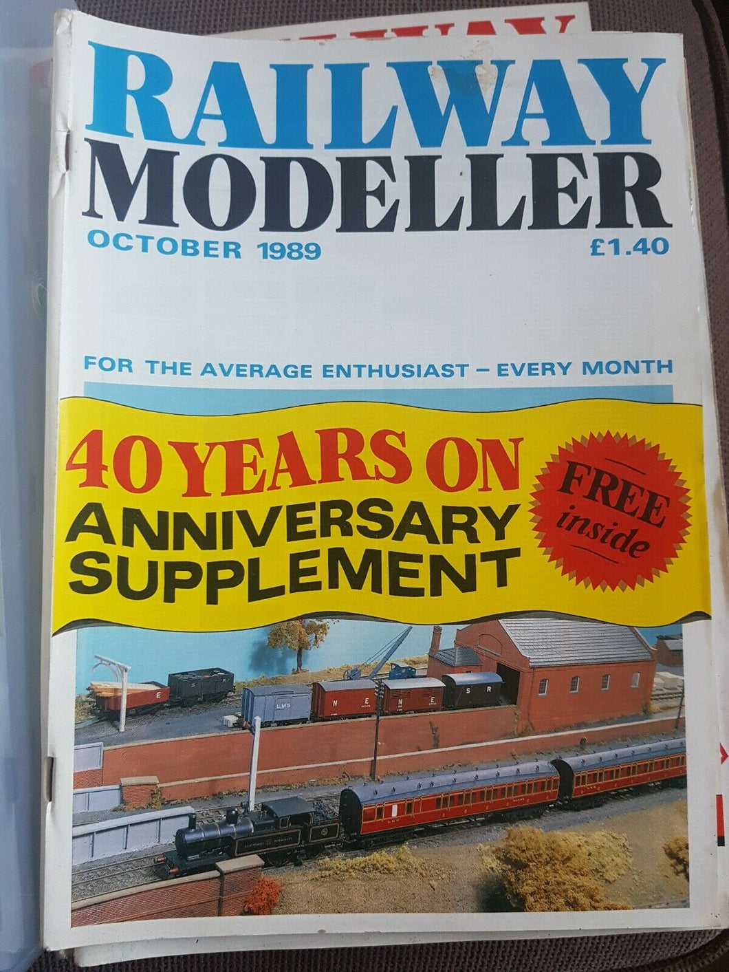 Railway modeller magazine October 1989