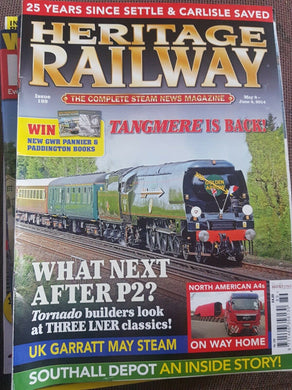 Heritage railway May May and June 2014