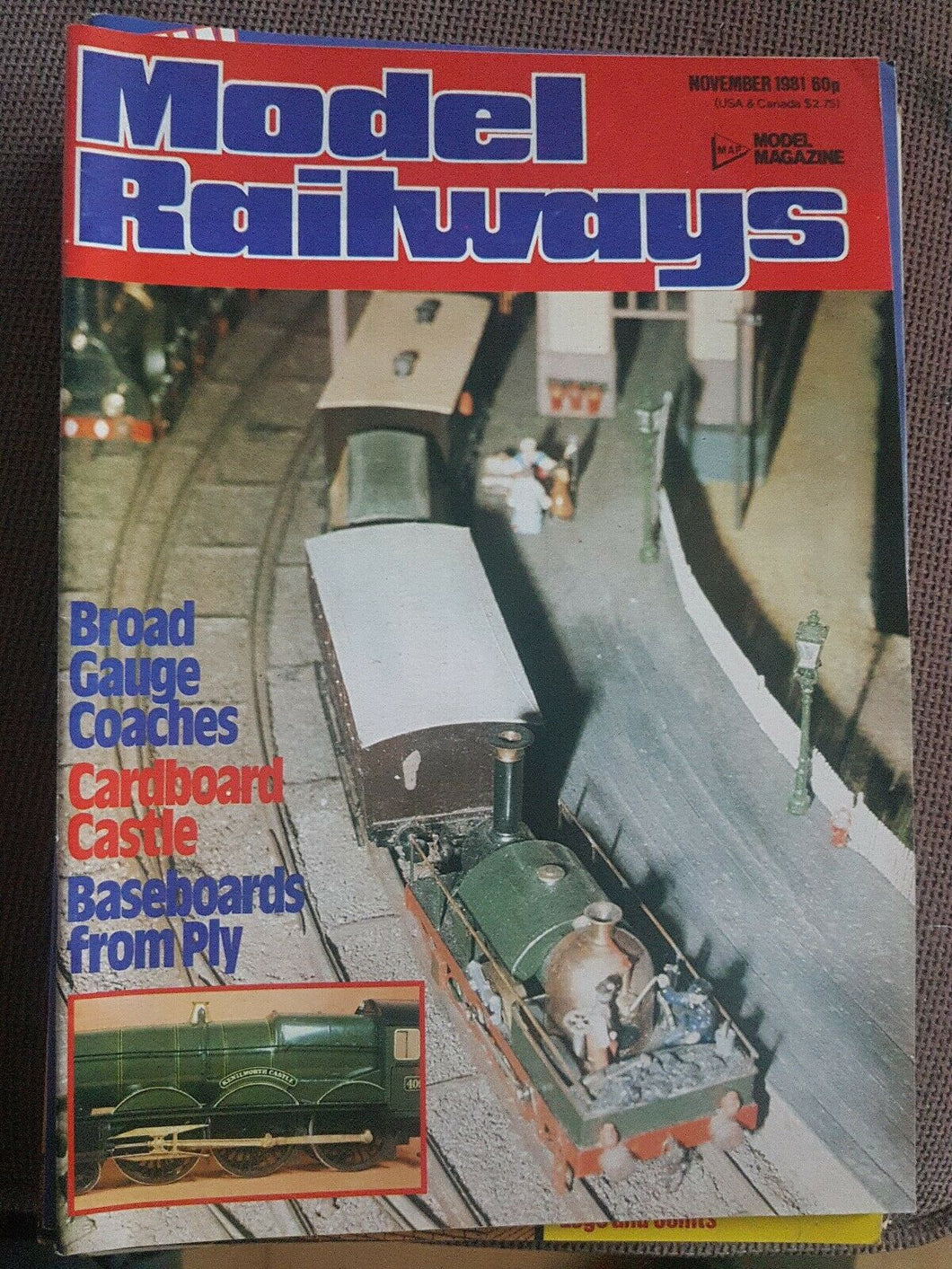 Model Railways Magazine - November 1981 VERY GOOD CONDITION.